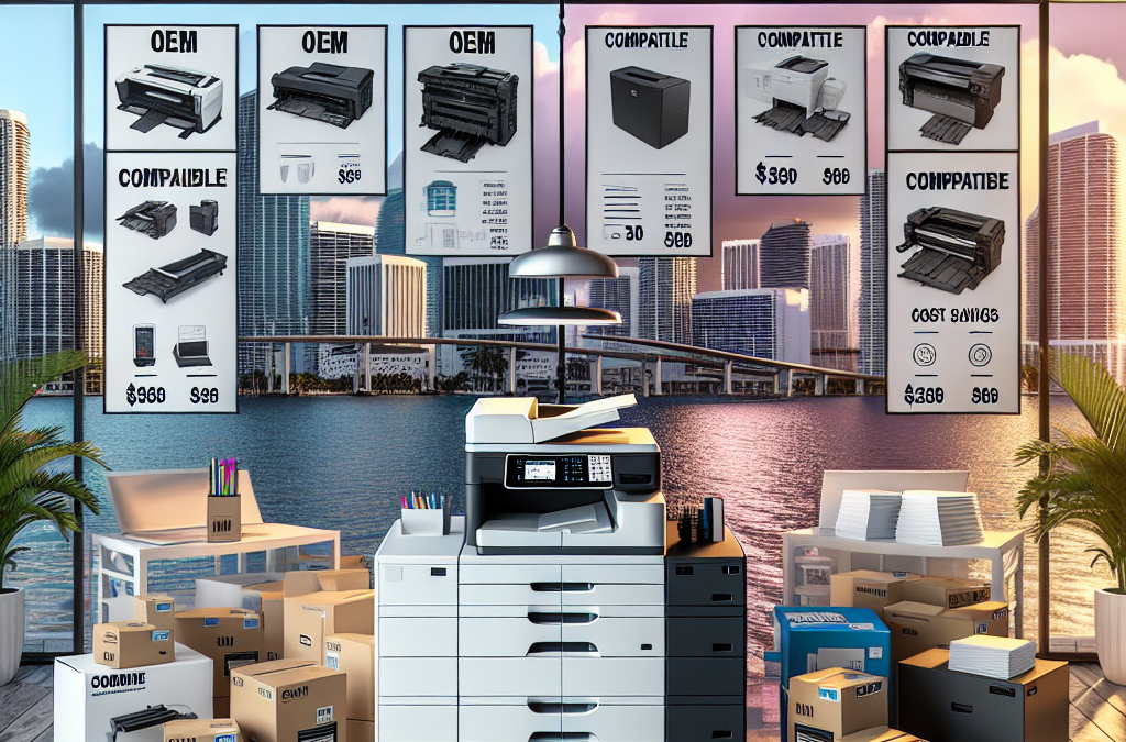 Office Copier Supplies: OEM vs. Compatible for Cost Savings in Miami