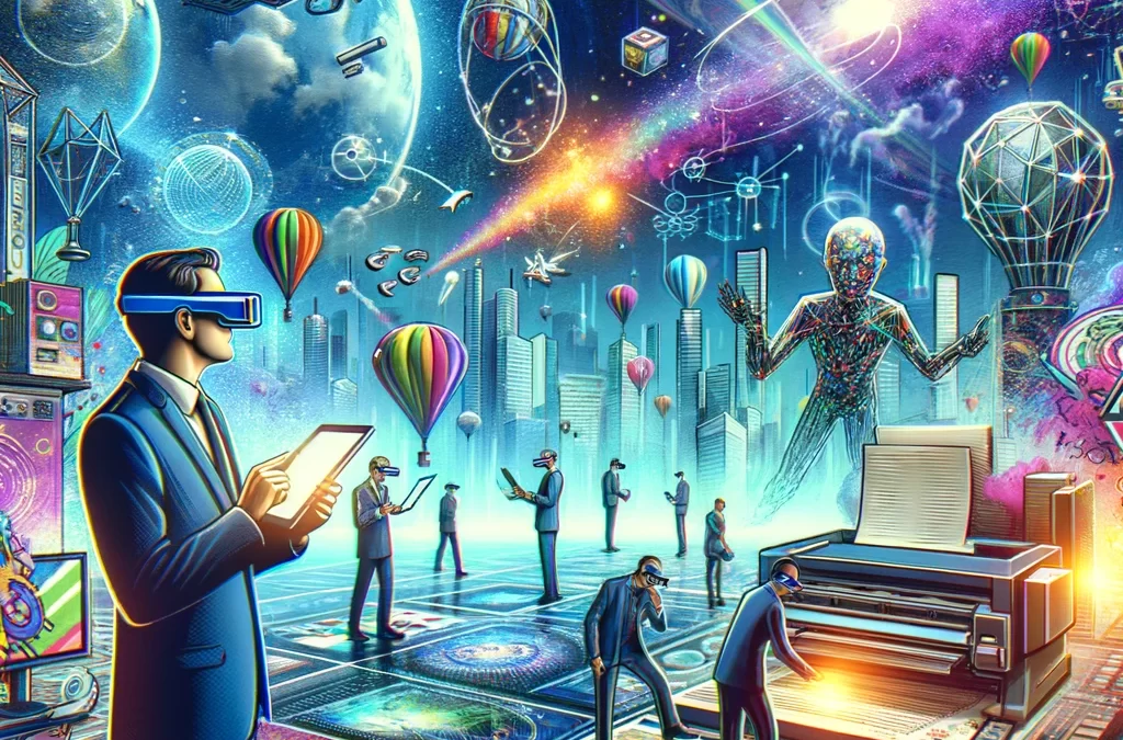 Printing in the Metaverse: How Augmented Reality Will Transform Printing Applications