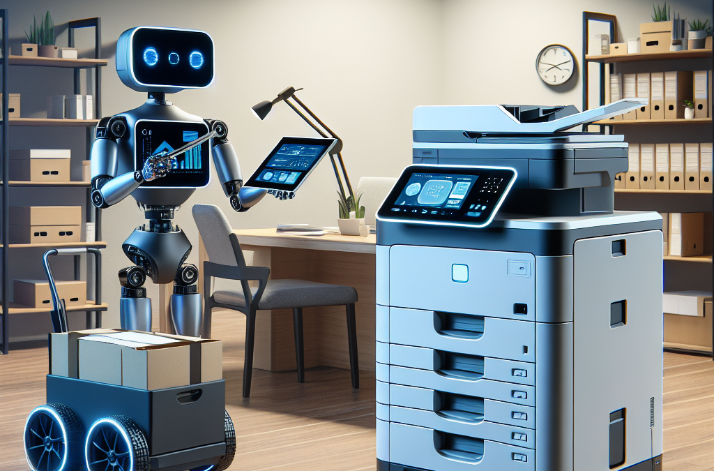 Exploring the Benefits of Autonomous Mobile Robots (AMRs) for Copier Maintenance and Delivery