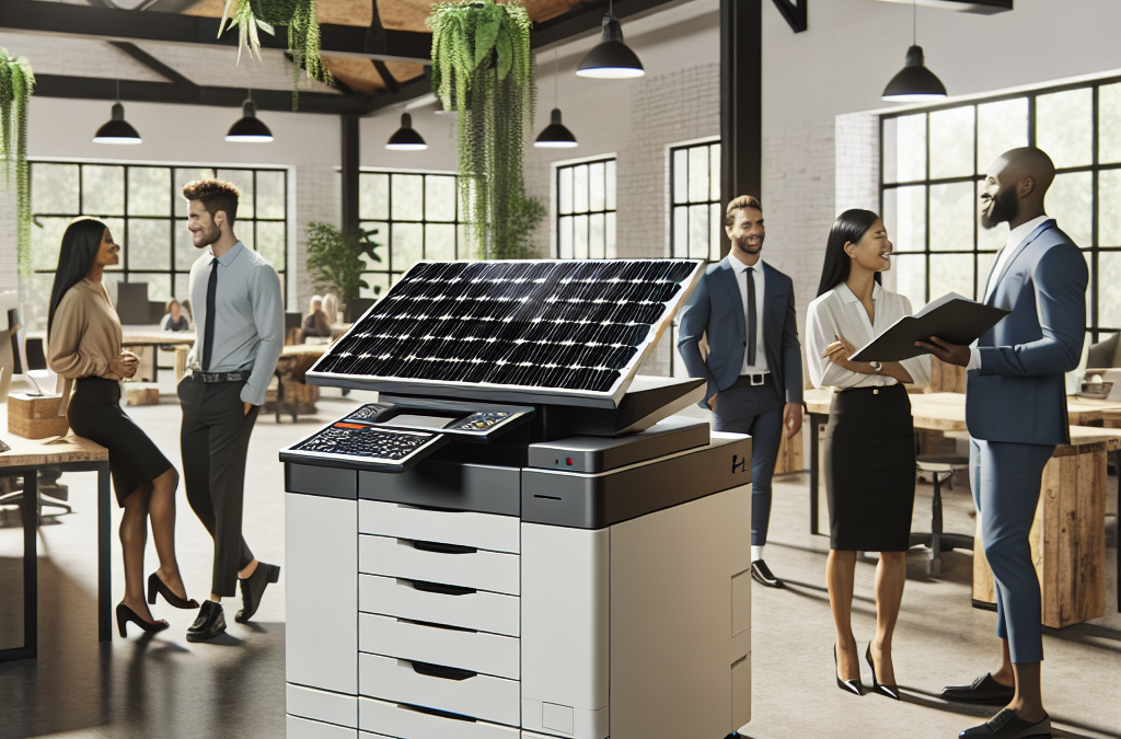 Exploring the Benefits of Solar-Powered Copiers for Sustainable Office Environments