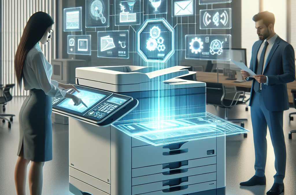 Harnessing the Potential of Holographic Displays for Interactive Copier User Guides