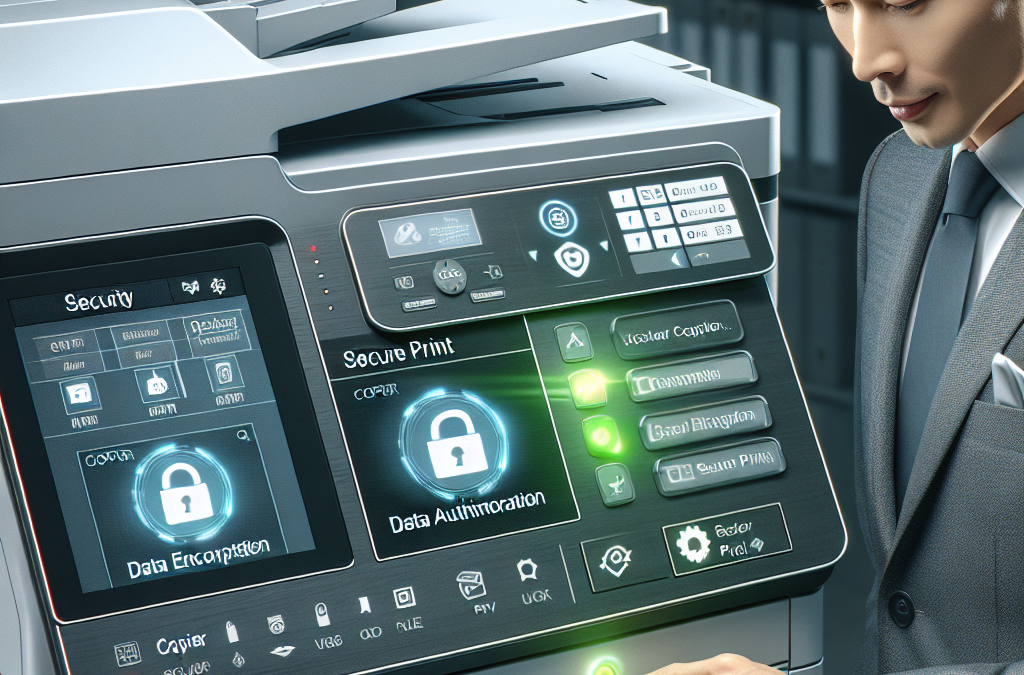 Copier Security Features: Protecting Sensitive Information