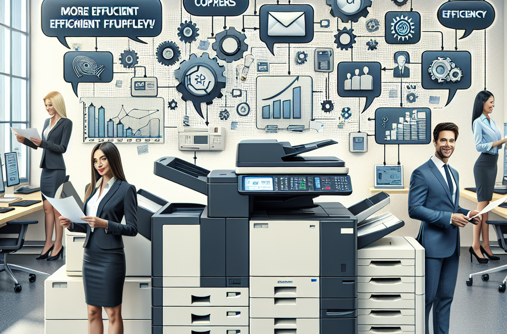 How to Create a More Efficient Workflow with Your Leased Copier or Printer