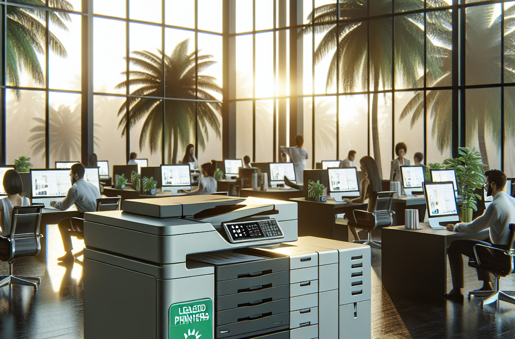 How to Reduce Your South Florida Office’s Environmental Impact with Eco-Friendly Leased Printers