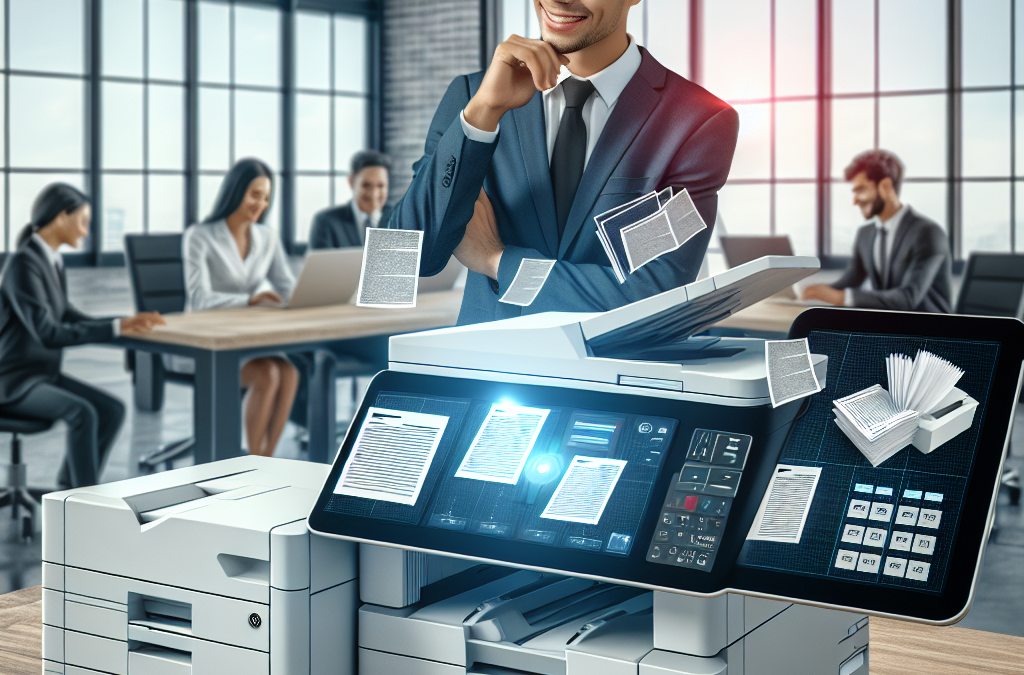 The Advantages of Leasing Copiers and Printers with Automatic Form Extraction and Processing Features