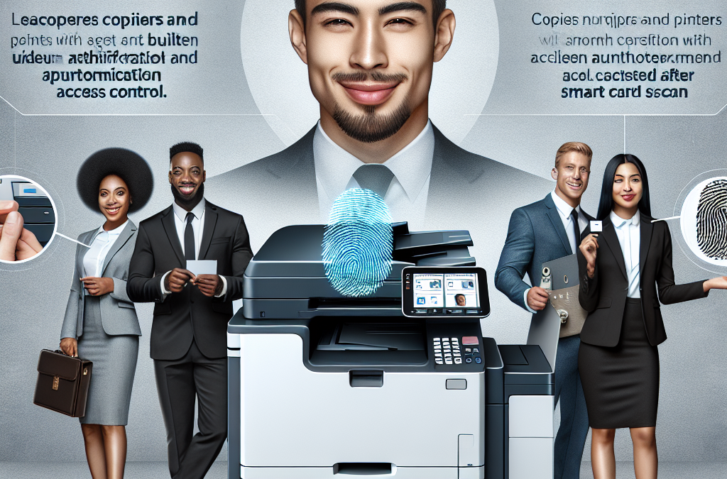 The Advantages of Leasing Copiers and Printers with Built-In User Authentication and Access Control