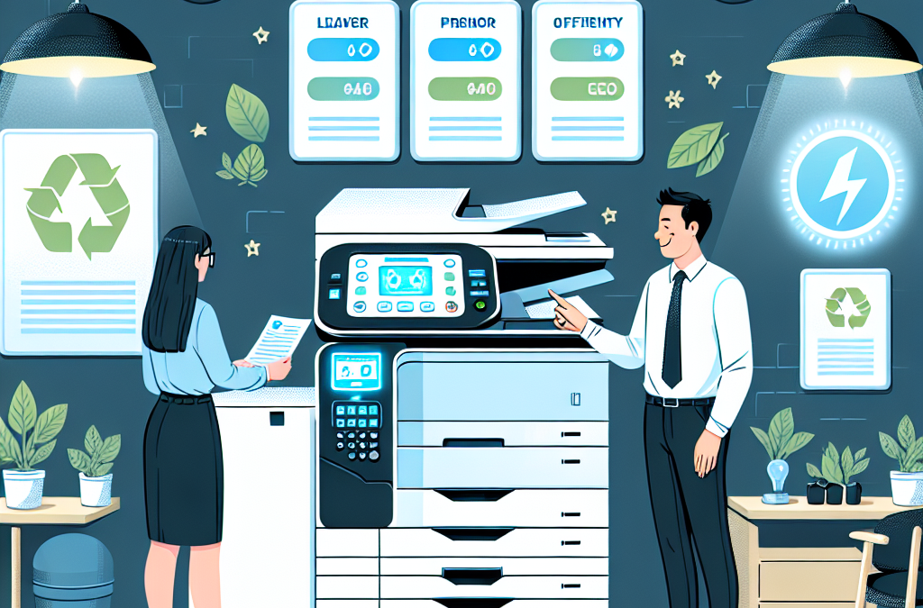 The Advantages of Leasing Copiers and Printers with Customizable Energy-Saving Modes