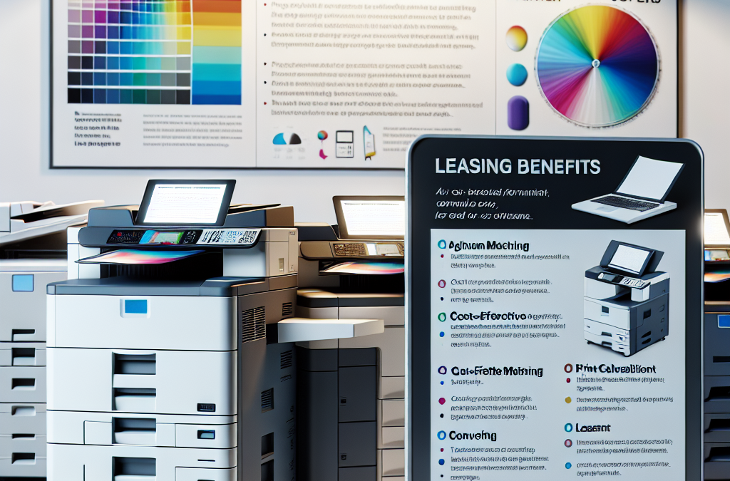 The Benefits of Leasing Copiers and Printers with Advanced Color Matching and Calibration Features