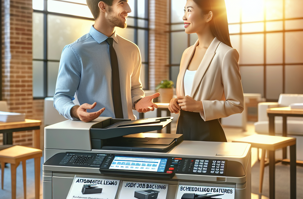 The Benefits of Leasing Copiers and Printers with Automatic Job Batching and Scheduling Features