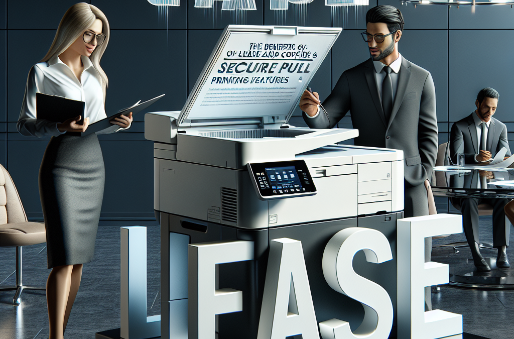 The Benefits of Leasing Copiers and Printers with Secure Pull Printing Features