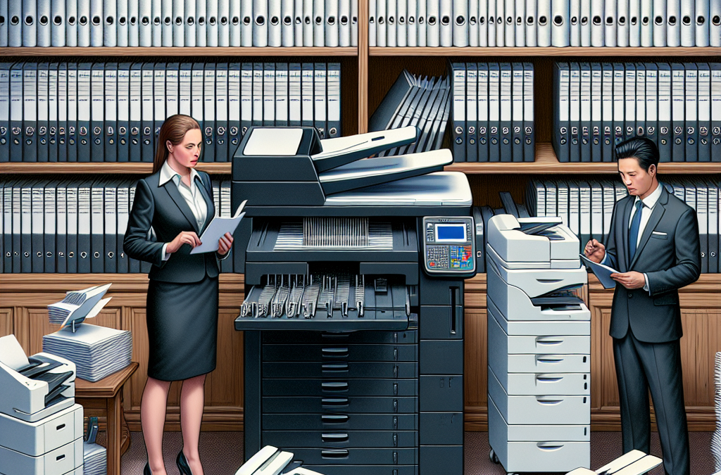 Choosing the Right Copier Stapling and Hole-Punching Options for Legal Documents