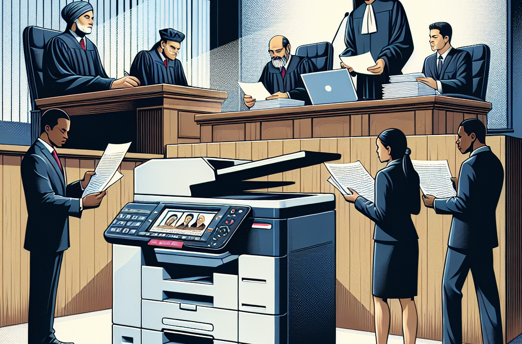 The Role of Copiers in Enabling Secure Printing for Remote Legal Depositions and Hearings