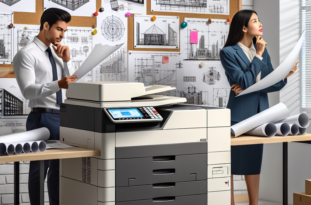 Choosing the Right Copier Features for Streamlining Architectural and Engineering Workflows