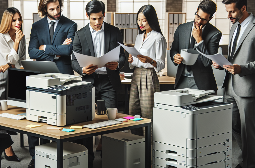 How to Choose the Right Multifunction Copier for Your Small Business