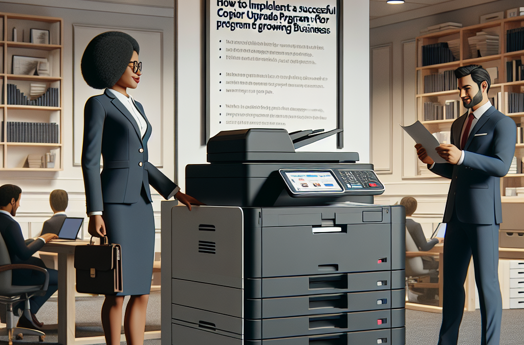 How to Implement a Successful Copier Upgrade Program for Growing Businesses