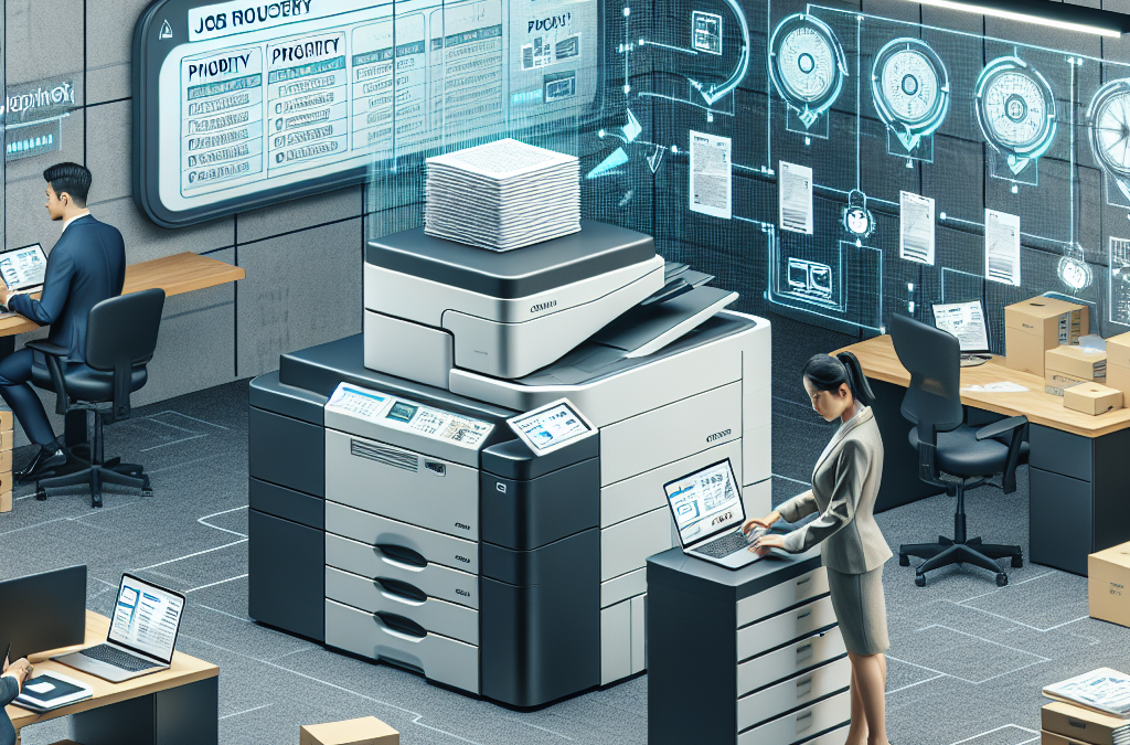 Maximizing Copier Efficiency with Automated Job Routing and Priority-Based Queuing