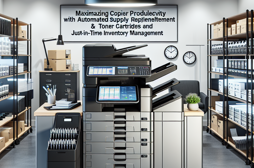 Maximizing Copier Productivity with Automated Supply Replenishment and Just-in-Time Inventory Management