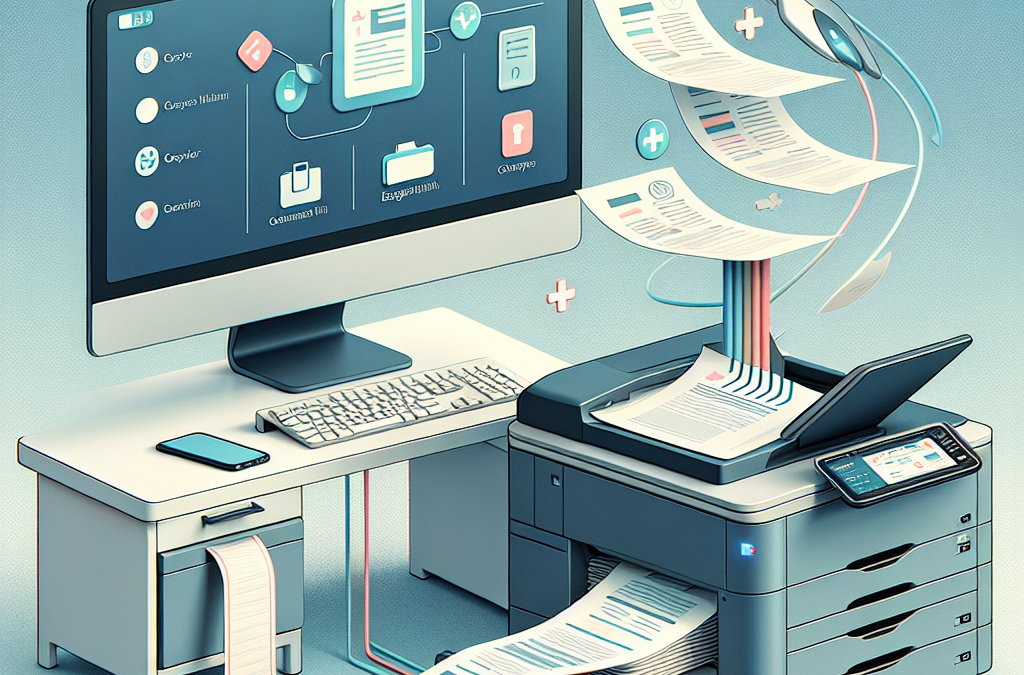 The Benefits of Copier Integration with Electronic Health Record (EHR) Systems