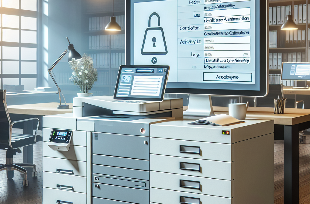 The Importance of Copier User Authentication and Activity Logging for Compliance with HIPAA Regulations