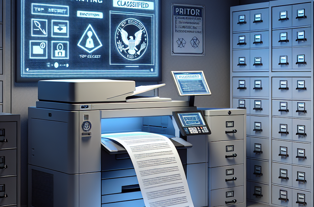 The Role of Copiers in Enabling Secure Printing for Government Classified Documents