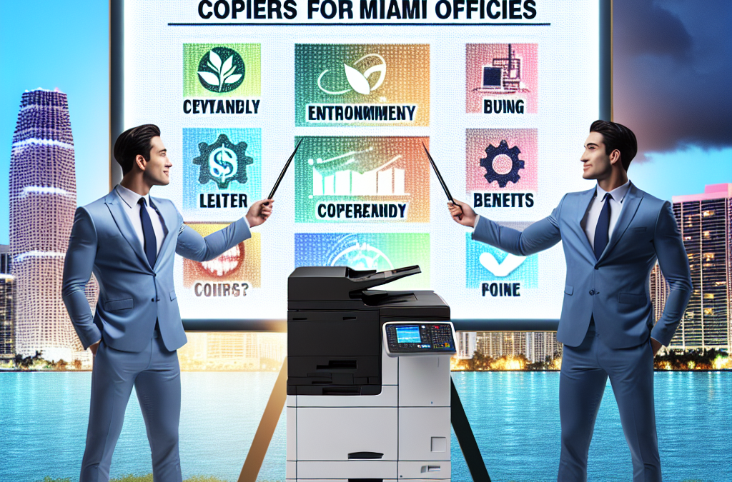 5 Benefits of Leasing vs Buying Copiers for Miami Offices