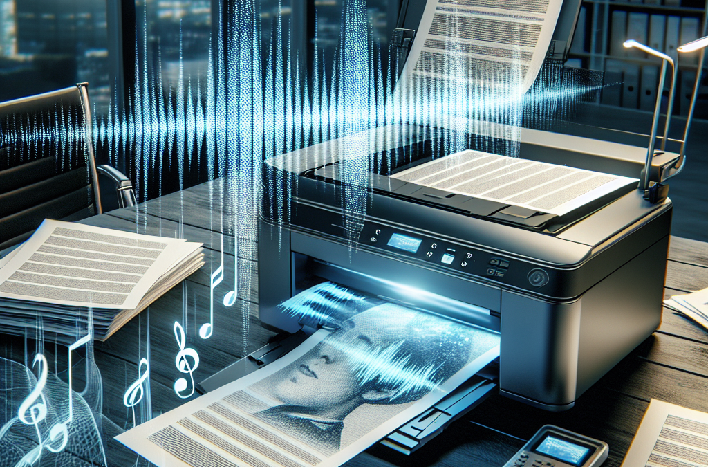 Acoustic Printing Technology: Silent, High-Speed Document Production
