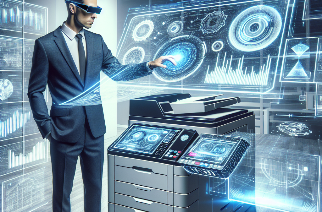 Augmented Reality Holographic Displays for Remote Copier Diagnostics