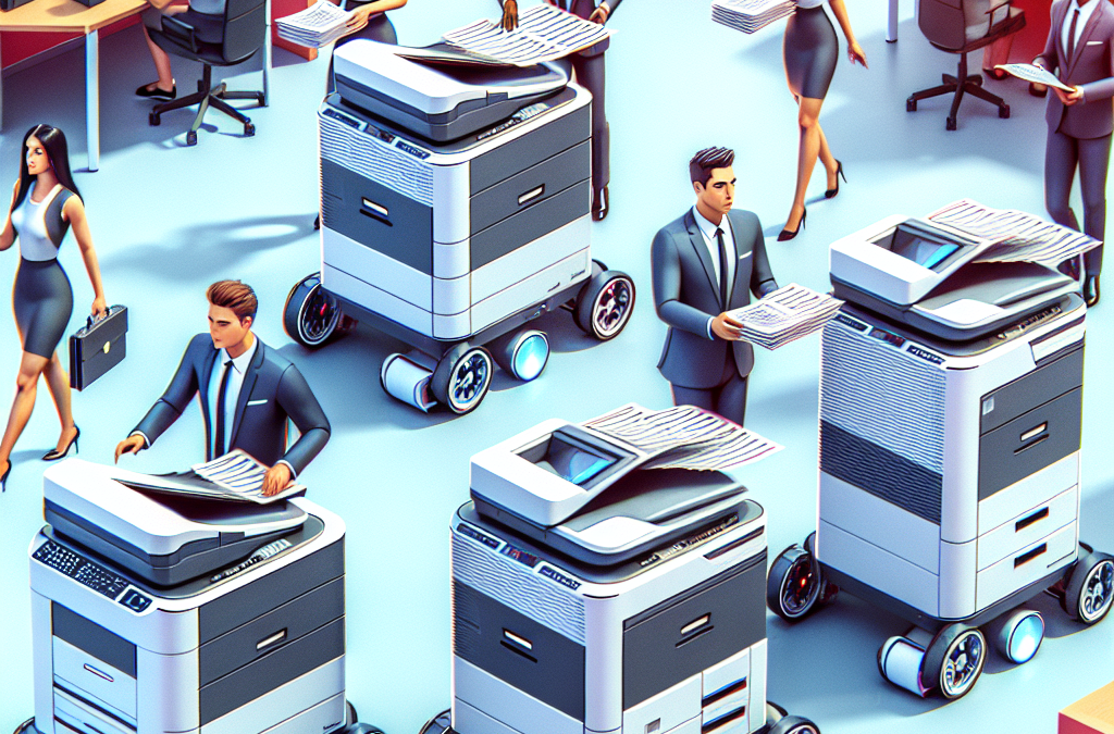 Integrating Copiers with Autonomous Mobile Robots for Smart Document Delivery