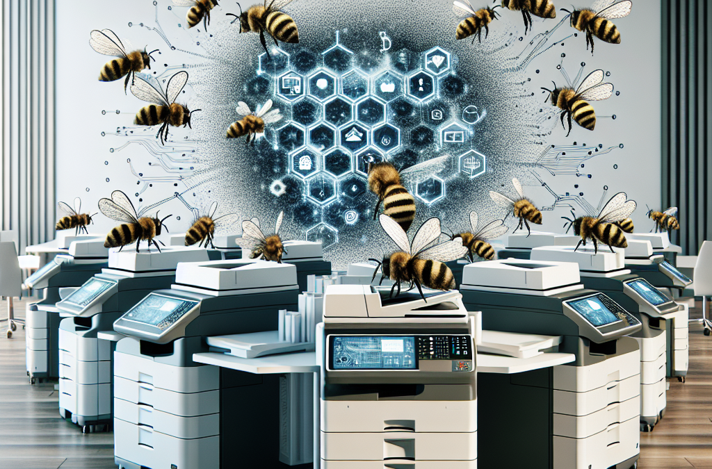 Leveraging Swarm Intelligence for Self-Organizing Copier Fleets