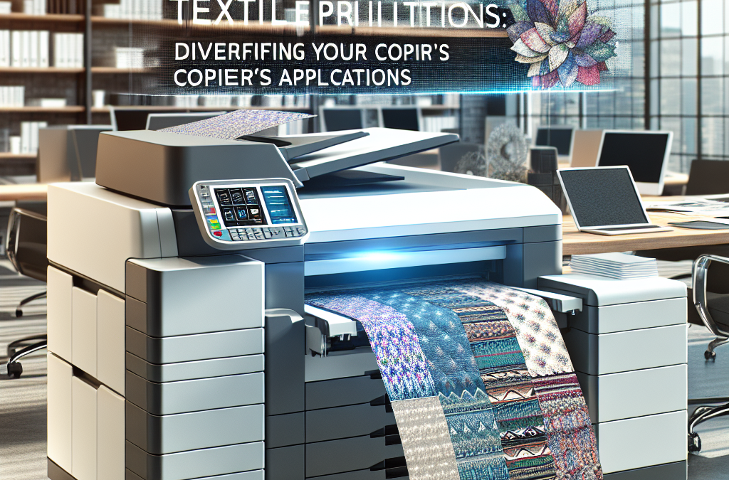 Textile Printing Solutions: Diversifying Your Copier’s Applications