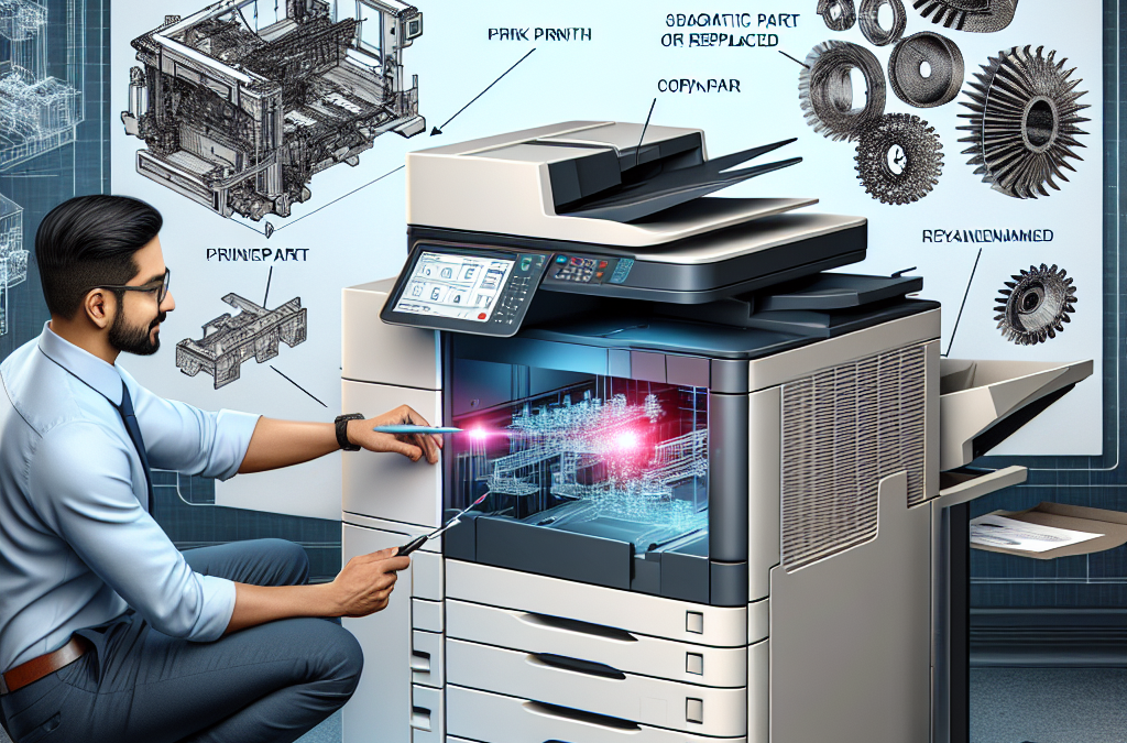 4D Printing Applications in Adaptive Copier Maintenance