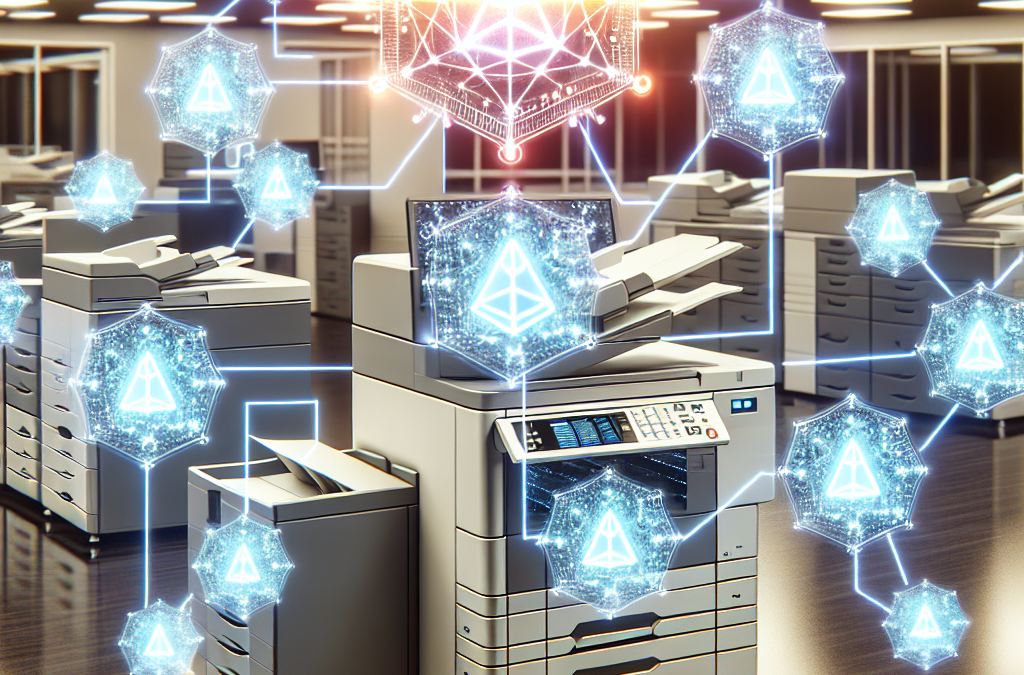 Blockchain for Secure Document Tracking in Networked Copiers