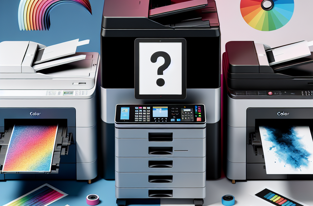 Color vs. Black and White Copiers: Which is Right for You?