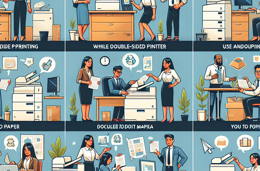 How to Save Paper with Your Office Copier