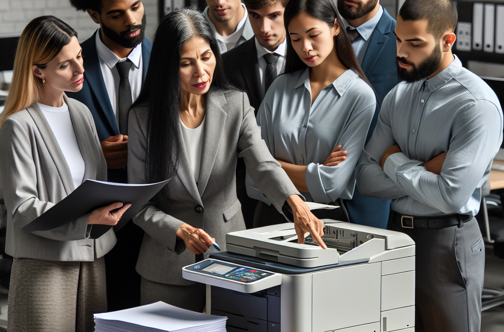 How to Train New Employees on Using the Office Copier