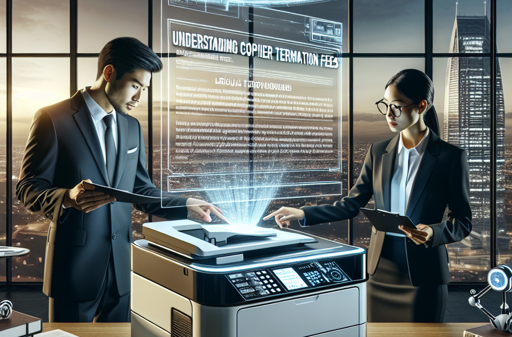 Understanding Copier Lease Termination Fees