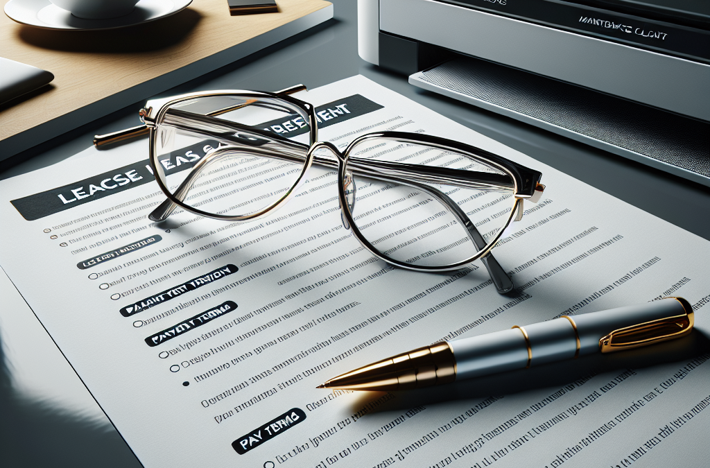 What to Look for in a Copier Lease Agreement