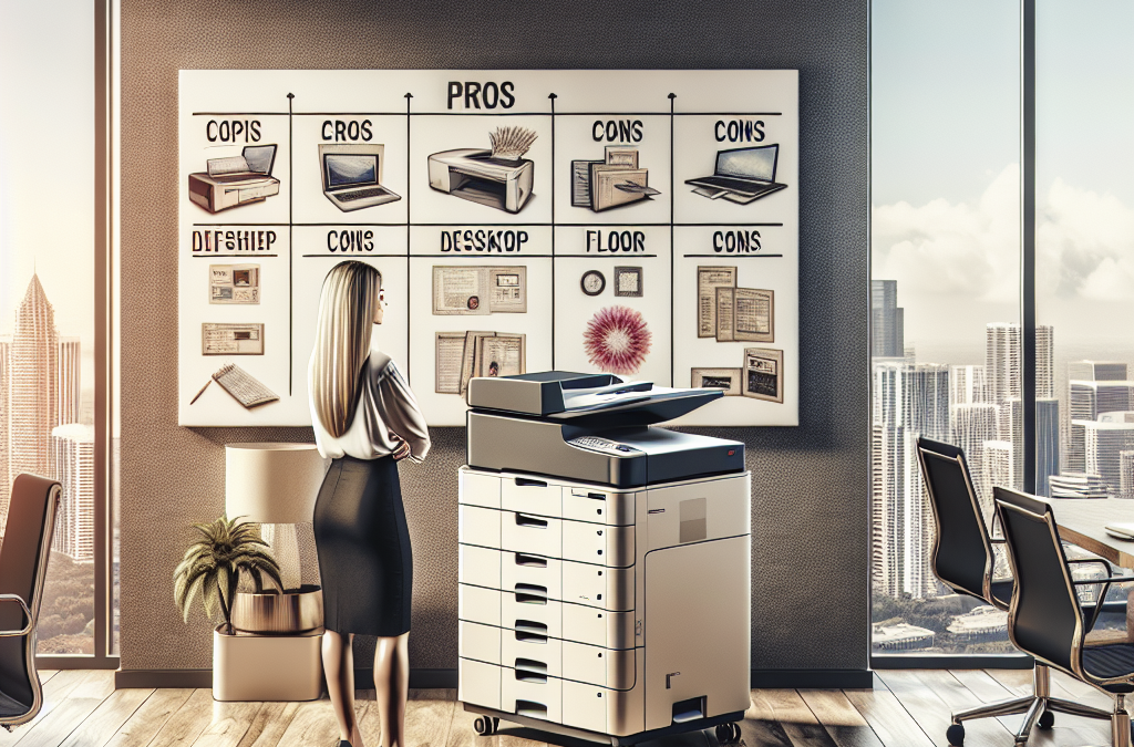 How to Choose Between Desktop and Floor Model Copiers for Your Aventura Office