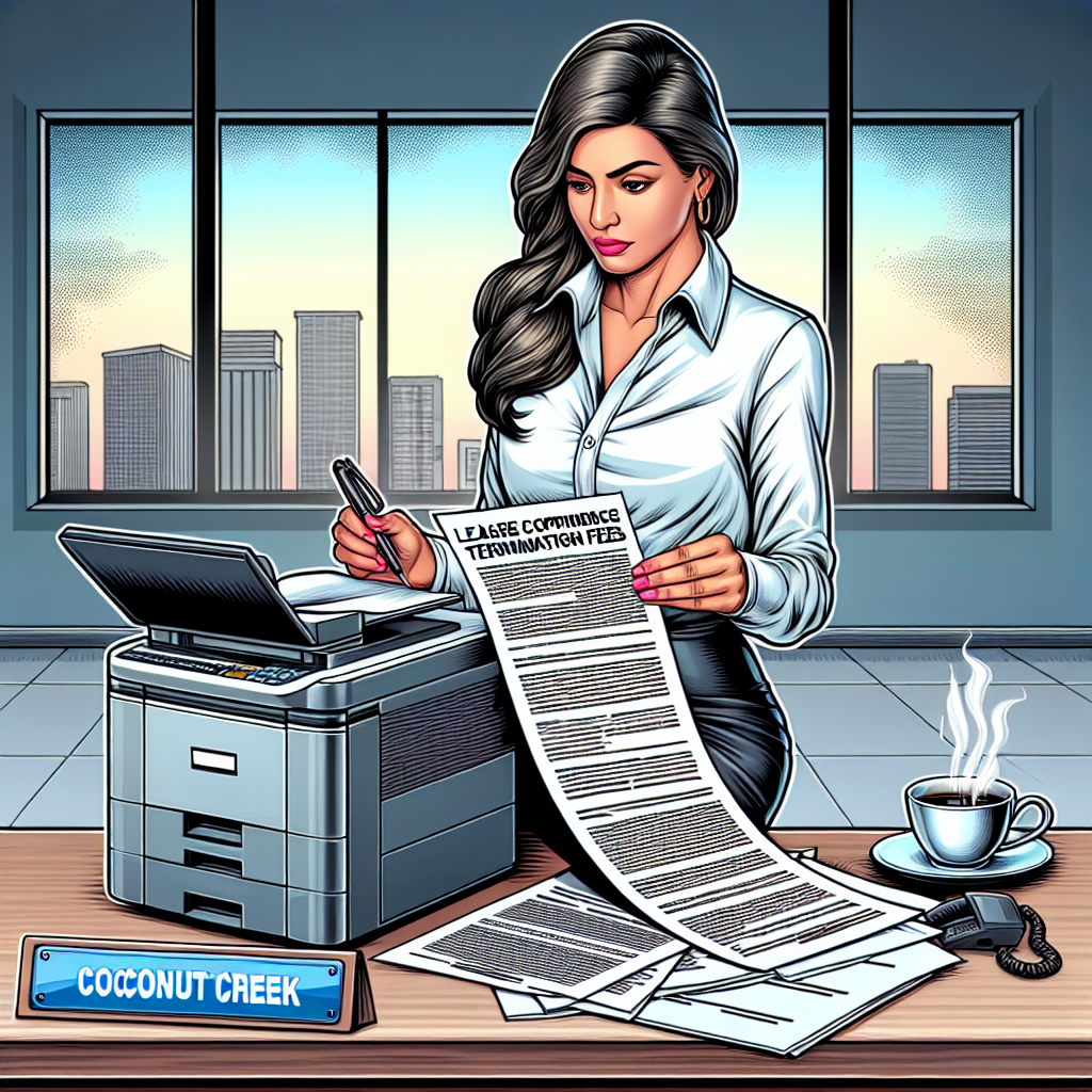 Understanding Copier Lease Termination Fees for Coconut Creek
