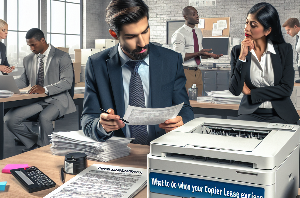 What to Do When Your Copier Lease Expires