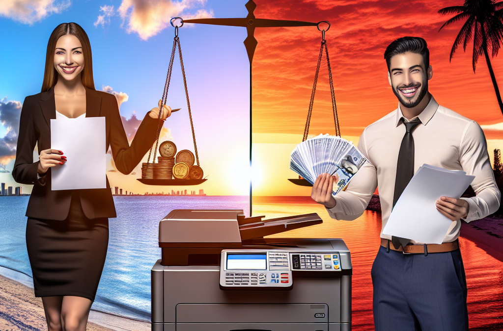 Copier Leasing vs. Buying: What’s Right for Your Deerfield Beach Startup?