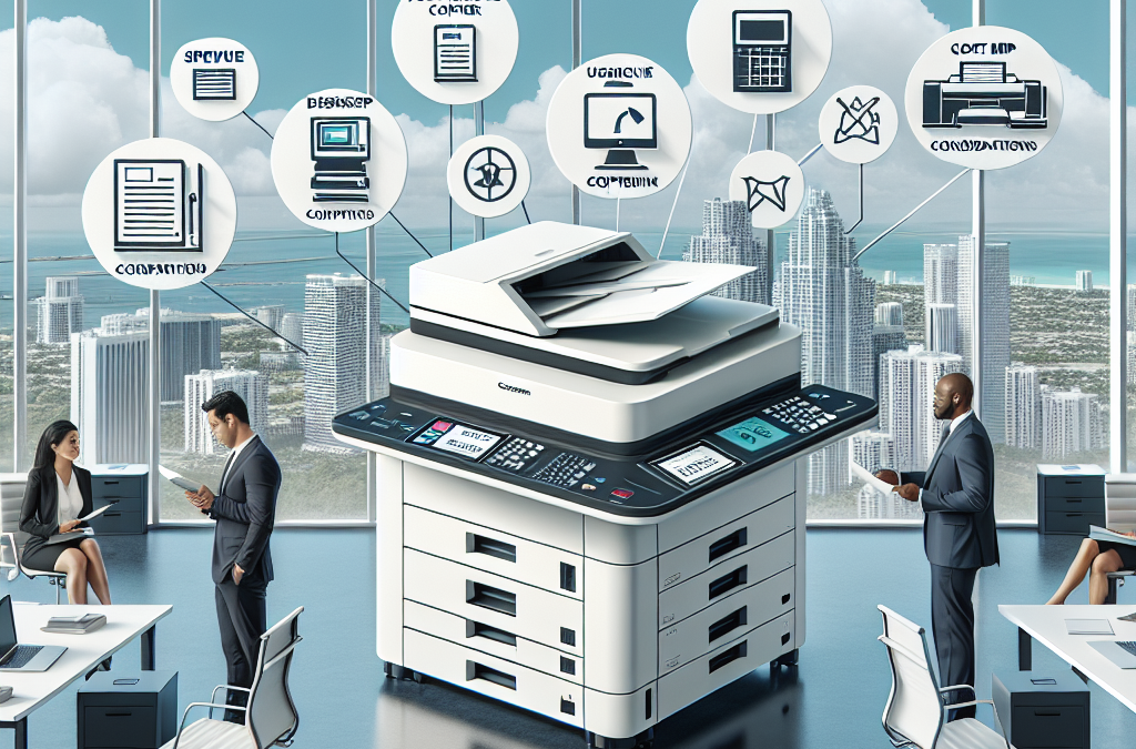 How to Choose Between Desktop and Floor Model Copiers for Your Coral Gables Office