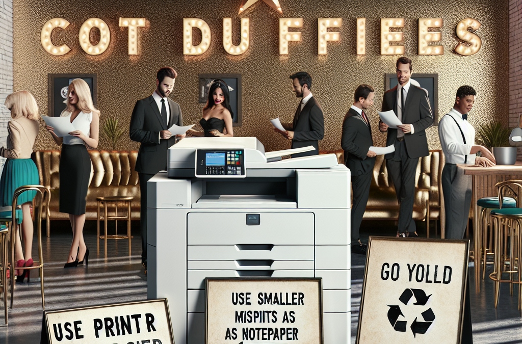 Tips for Reducing Paper Waste in Your Hollywood Office Copier