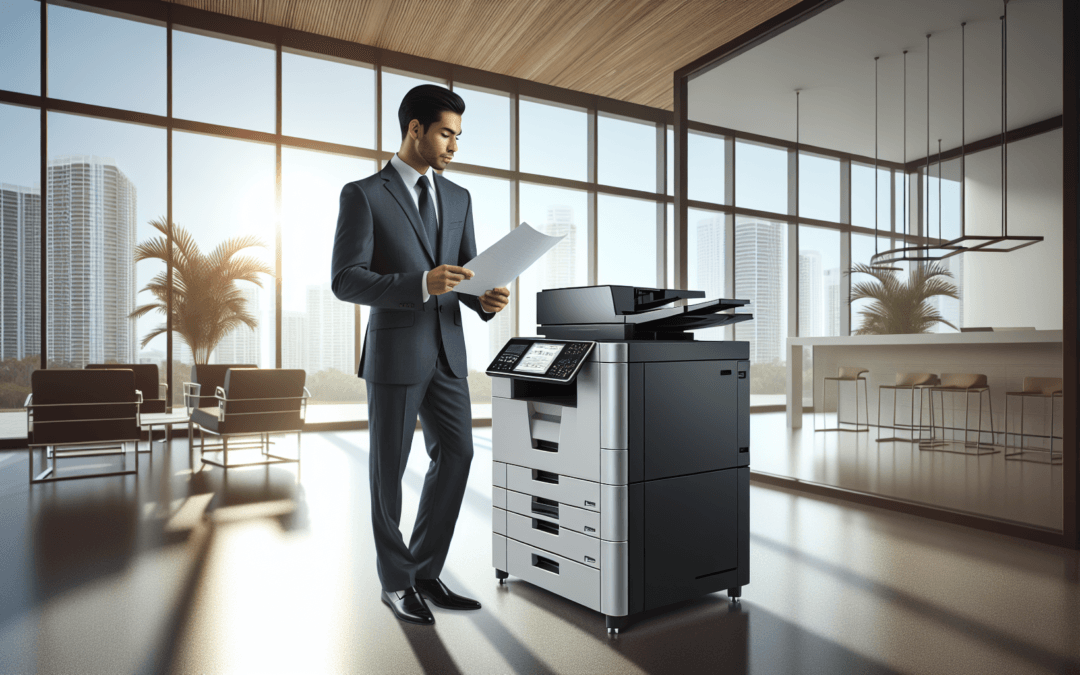 Copier leasing for real estate offices in South Florida, providing affordable printing solutions for property professionals.