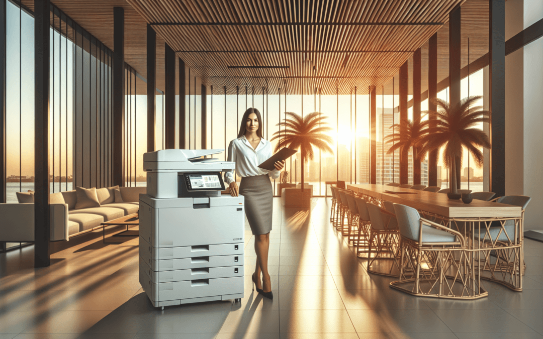 Wide format printer rental for Broward County contractors in South Florida, offering commercial copier leasing for builders.